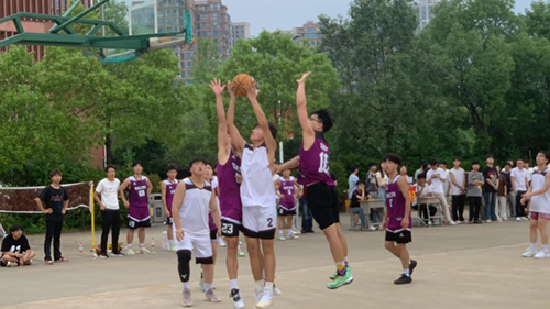 航空工程系篮球队奋勇拼搏，斩获南宫·NG28(China)官方网站“欢送杯”篮球赛第四名