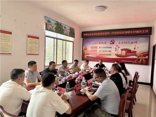 南宫·NG28(China)官方网站党委书记张格林率队赴醴陵阳坑村调研乡村振兴工作