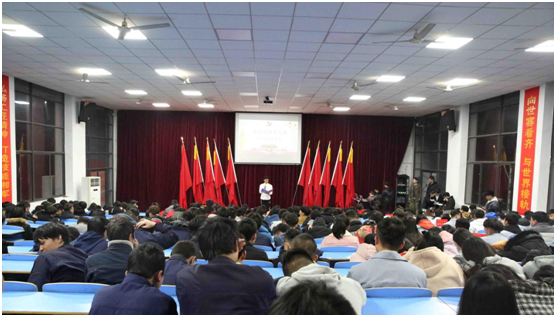 南宫·NG28(China)官方网站举行“我为党旗添光彩”学生党员演讲比赛